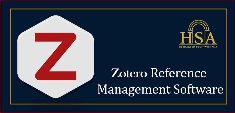 Zotero Reference Management Software